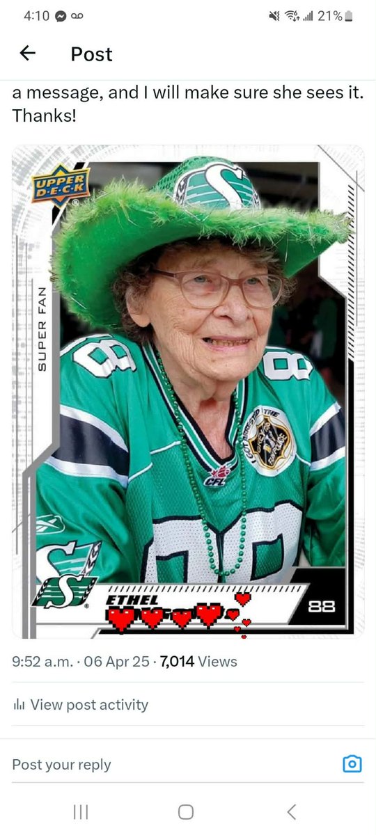 Rider fan tweet media