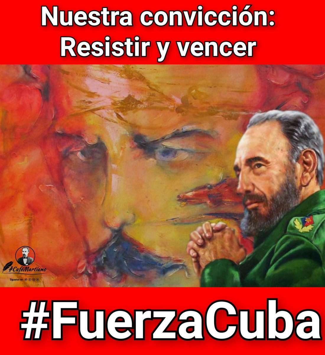 No vamos a renunciar a la defensa de la Revolución,a la defensa de nuestras ideas.
#CubaEstáFirme 
#ArtemisaJuntosSomosMás 
<a href="/DiazCanelB/">Miguel Díaz-Canel Bermúdez</a> 
<a href="/PartidoPCC/">Partido Comunista de Cuba</a> 
<a href="/PresidenciaCuba/">Presidencia Cuba 🇨🇺</a> 
<a href="/DrRobertoMOjeda/">Dr. Roberto Morales Ojeda</a>