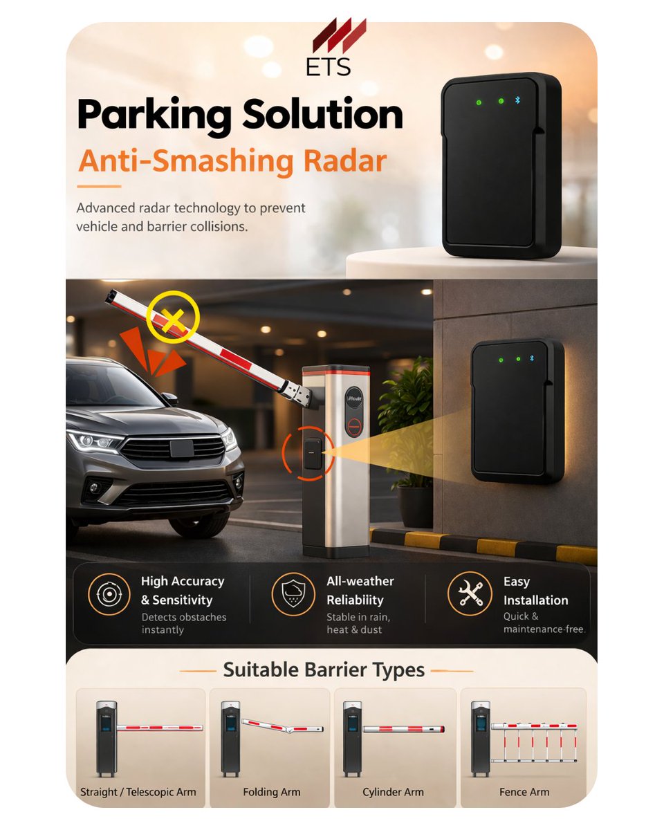 elv_technology's tweet photo. ᴜᴘɢʀᴀᴅᴇ ʏᴏᴜʀ ᴘᴀʀᴋɪɴɢ ꜱᴇᴄᴜʀɪᴛʏ ᴡɪᴛʜ ᴀɴᴛɪ-ꜱᴍᴀꜱʜɪɴɢ ʀᴀᴅᴀʀ ᴛᴇᴄʜɴᴏʟᴏɢʏ

Contact us today for installation and support. https://t.co/1aKHvqeH2d