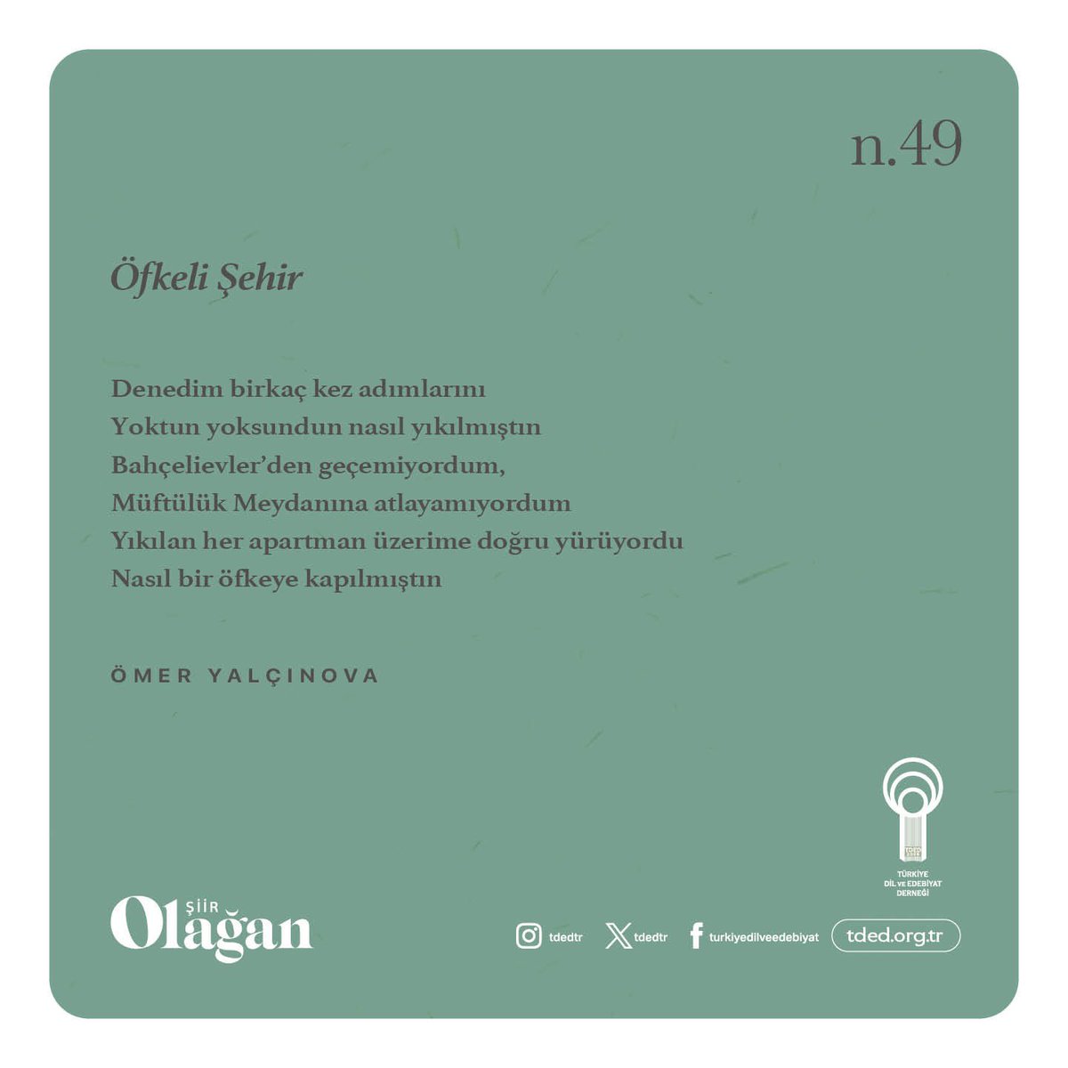 Olağan Şiir tweet media