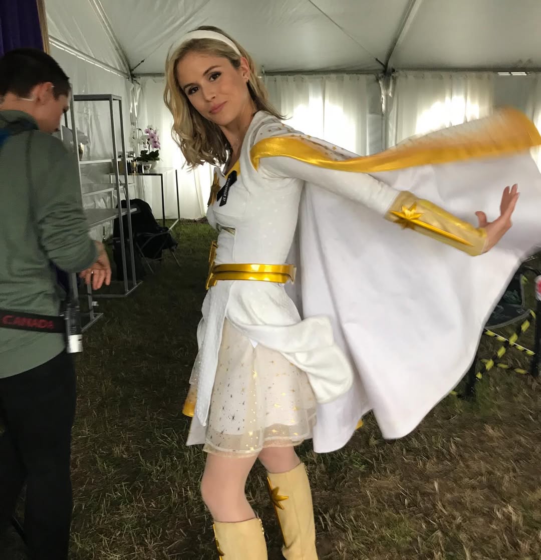 Coldestmain's tweet image. Starlight &amp;amp; A-Train stun spectacular in new behind the scenes photos ✨️📸⭐️