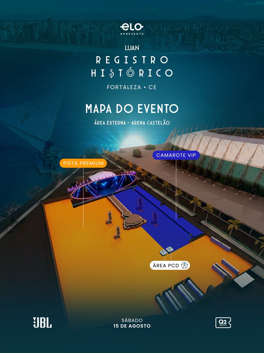 santanaacervo's tweet photo. MAPA OFICIAL! 🎸✨

O Registro Histórico do Luan Santana vem aí em Fortaleza — com palco 360°, pista premium e camarote VIP! 🔥

Escolha seu setor e prepare-se pra uma noite inesquecível!

💳 Pré-venda Elo: 12h (VIP 11:30)
🎟️ Geral: 07/04 às 12h (VIP 11:30) https://t.co/rV5ZUlbn1W