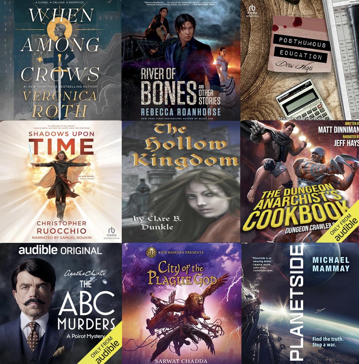 Corrine_A_Kumar's tweet image. Check out my April reads by Veronica Roth, Rebecca Roanhorse, Drew Hayes, Christopher Ruocchio, Clare B. Dunkle, @mattdinniman, Agatha Christie, Anna Lea, @sarwatchadda, &amp;amp; @MichaelMammay!
#amreading #books #scifi #fantasy