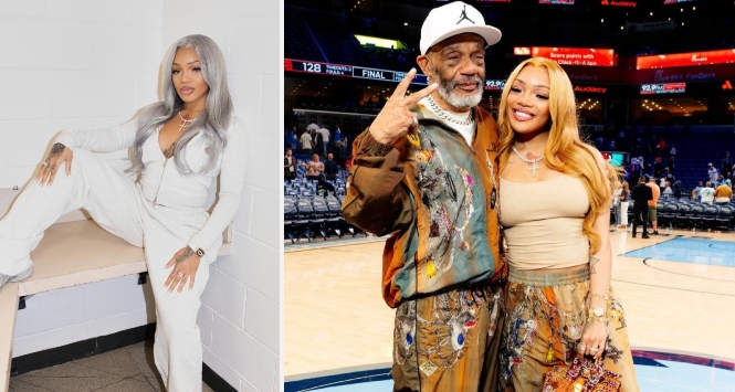 shinemycrown's tweet image. GloRilla Takes Her Dad Courtside To Shut Down Family ‘Neglect’ Rumors shinemycrown.com/glorilla-takes… #GloRilla #NBA #FamilyTime #PublicAppearance #FatherDaughter