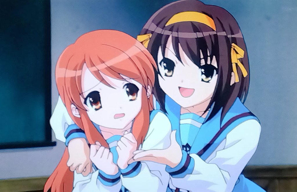 涼宮ハルヒの憂鬱 第2話 ツイート画像 1