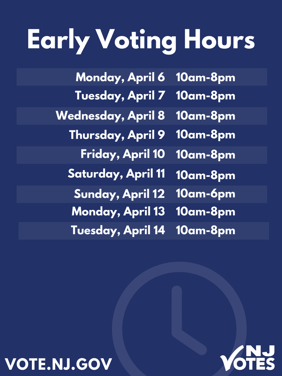 New Jersey Division of Elections tweet media