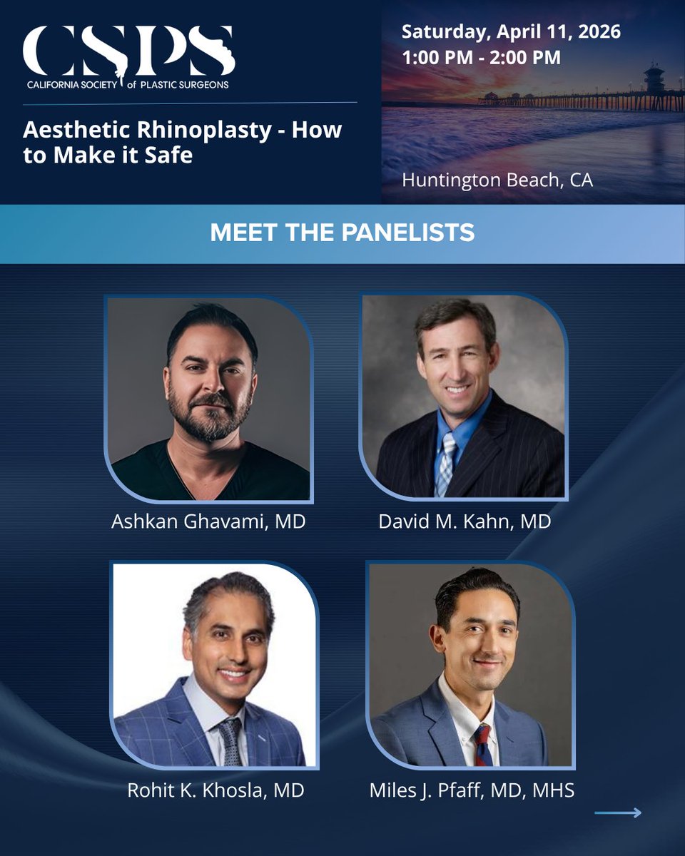 California Society of Plastic Surgeons tweet media