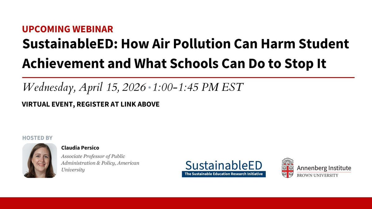 Annenberg Institute at Brown tweet media