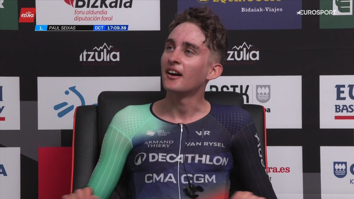 The man who will stop Tadej Pogacar's Monument victories streak. I just don't know if this year or in 2027.

#Itzulia2026