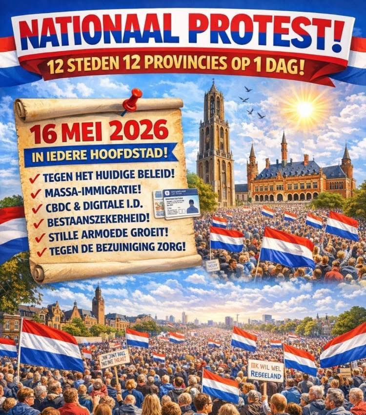 OpaHenk62's tweet photo. Het kabinet van HOMO @Minpres @RobJetten is aangetreden op 23 februari 2026...
EXACT 6 #WEKEN geleden !!
En over bijna 6 WEKEN staat de eerste LANDELIJKE #protestactie GEPLAND tegen kabinet #Jetten
Wie hadden de GROOTSTE GROTE MUIL over het vorige #kabinet SCHOOF ? Juist @D66! https://t.co/y0nGO7Z1Sa