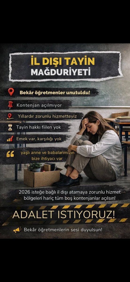 2026 Mayıs İl Dışı Yapacaklar Mücadele Platformu tweet media