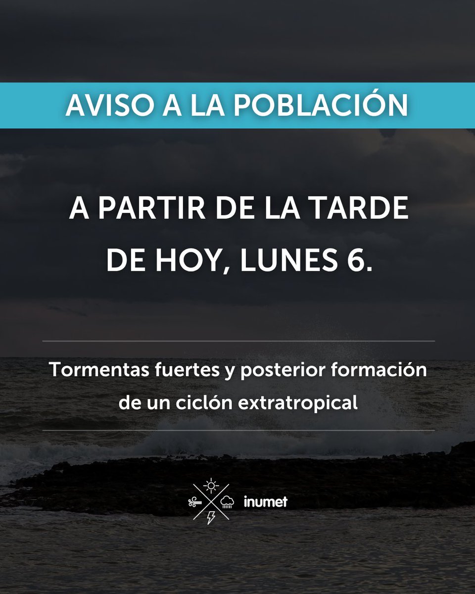 Instituto Uruguayo de Meteorología tweet media