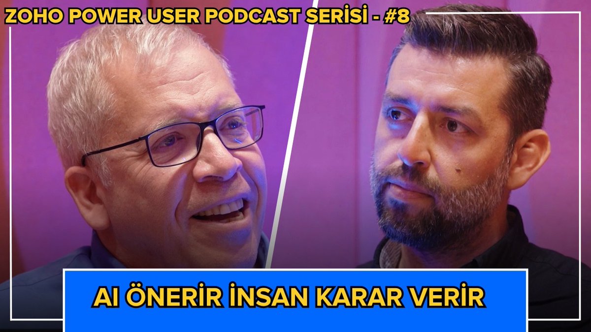 Cloudyflex's tweet photo. 👉 8.bölümümüz yayında! İzlemek için : https://t.co/RsdvufWY53 

Yeni bölümümüzde profesyonel hizmetler ve finans sektörü üzerine Konsalt Bilgi Teknolojileri Satış Müdürü Çağlar Çankaya ile keyifli bir sohbet gerçekleştirdik!

#zoho #zohocrm #crm #b2b #sales #cx https://t.co/tWJLIobMpU