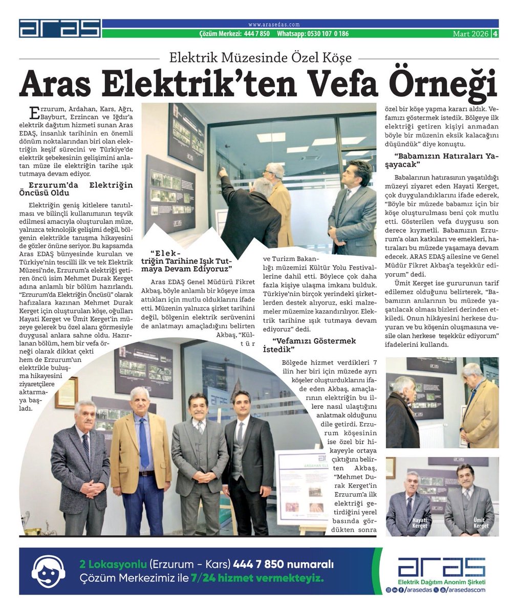 Aras EDAŞ tweet media