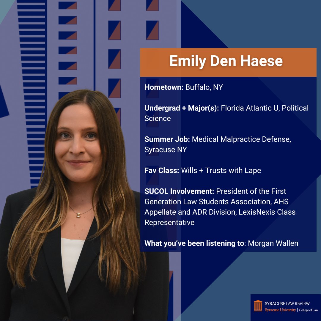 Syracuse Law Review tweet media