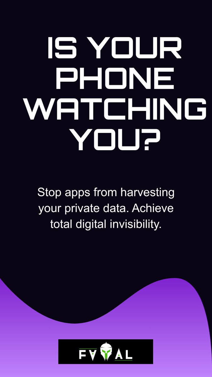 fatalcyber's tweet photo. Is your phone watching you? Lock it down. Take back control. Privacy isn’t optional. 

https://t.co/JR6OgWukzU

#Privacy #CyberSecurity #Infosec #DataProtection #DigitalPrivacy #SecurityTools #StopTracking #CyberDefense #TechAwareness #StealthTech #ProtectYourData #OnlineSafety https://t.co/OR2IaqpaMl