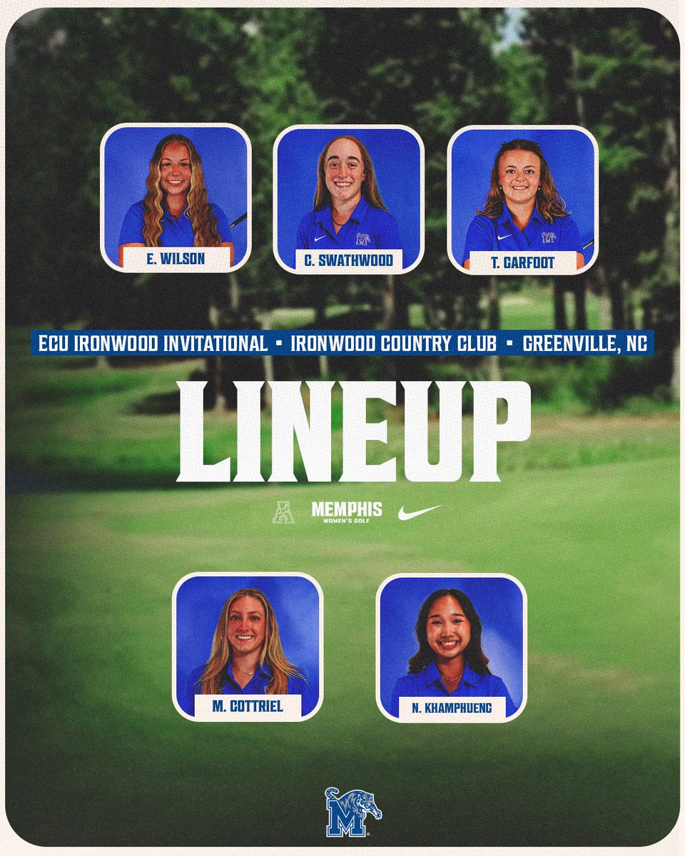 Memphis Women's Golf tweet media