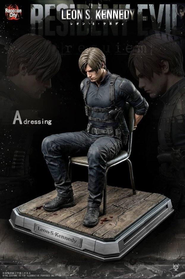 juancari111's tweet photo. Por fin salio la figura de esta escena con #LeonSKennedy y no decepciona jejejeje... lastima que esta elpis 😏

#RE #Requiem #ResidenEvilRequiem #re9 https://t.co/xgJiR3Qv36