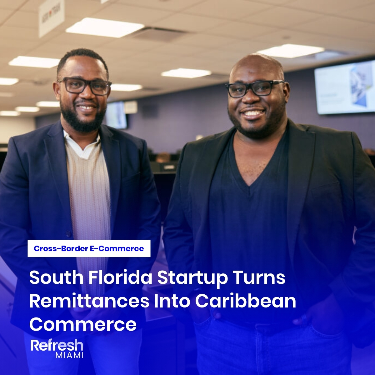 refreshmiami's tweet photo. South Florida founders built GroceryList from pandemic solution to $3M Caribbean commerce platform. Now raising $2M to digitize shopping across English-speaking Caribbean nations. #MiamiTech #CrossBorderCommerce @grocerylistja #RefreshMiami
https://t.co/9KMiAT2W3Y https://t.co/aTjzLGCUxW