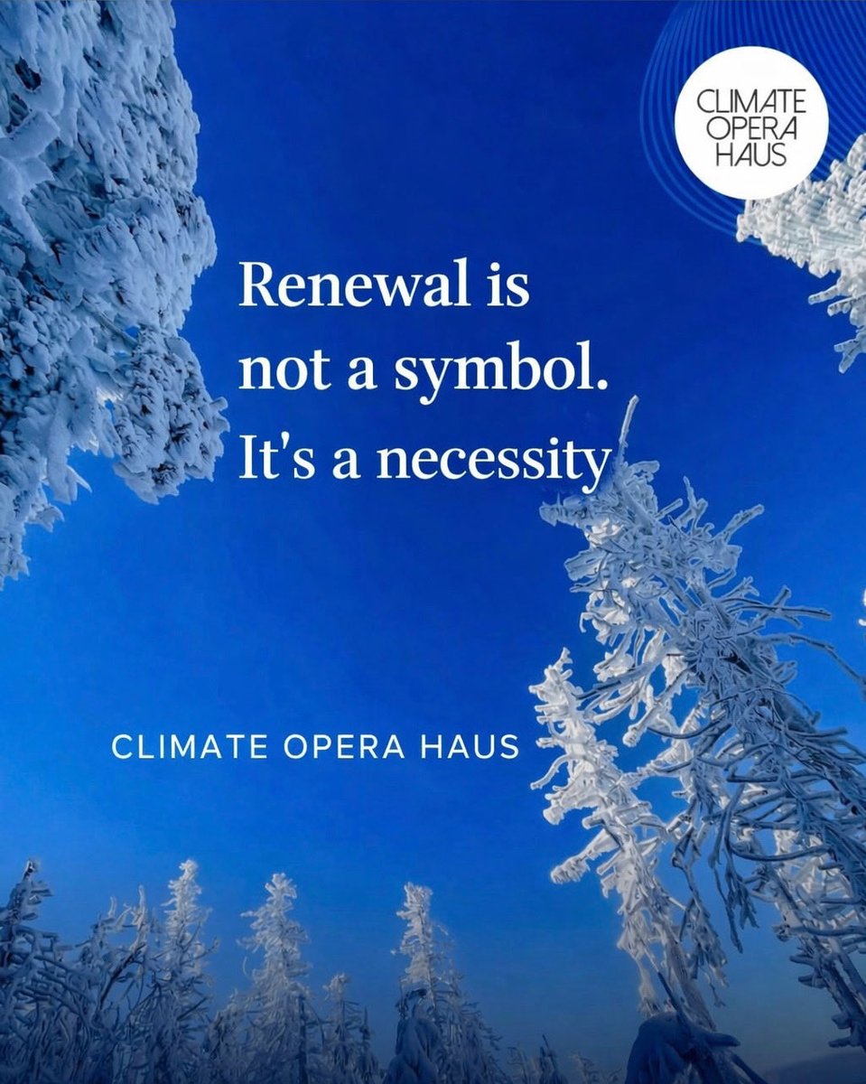 Climateopera's tweet image. Easter reminds us: renewal isn't symbolic it's essential.

At Climate Opera Haus, we
explore renewal through sound, movement &amp;amp; presence.
When art meets intention, transformation is real. 

#ClimateOperaHaus #Renewal #ArtForlmpact
@Agriledger | @BCVRimmersive | @ArtsHelpNet