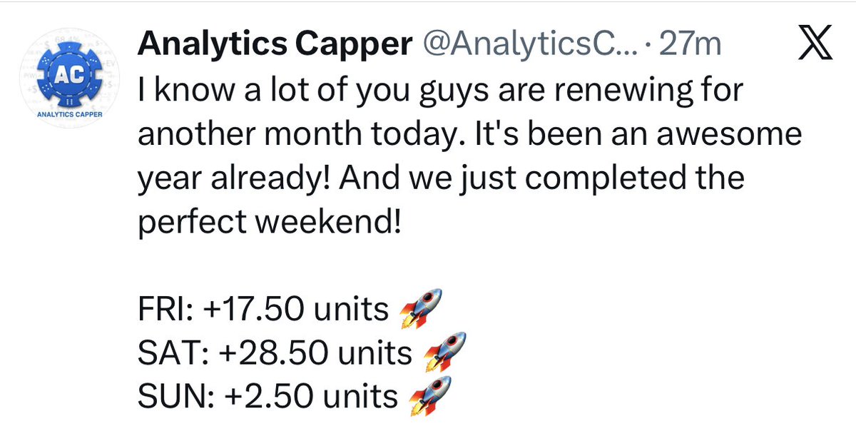 Analytics Capper - Truth Revealed tweet media