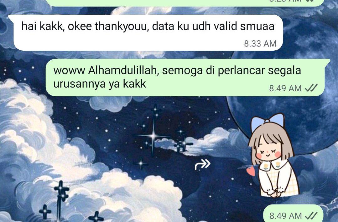 ayuyerik's tweet photo. SENENGG BANGETT KALAUU ADA YANG HASILNYA BISA VALIDD 🫵
cust aku udah nih, kalian kapan? 🤭
— Fast respon
— Free request &amp; revisi
— Amanah &amp; sudah banyak yang repeat orderan
— Proses pengerjaan cepat
Come on, contact me to order or ask first ✨
#jasaisikuisioner #zonauang https://t.co/PnAvNRFAPy