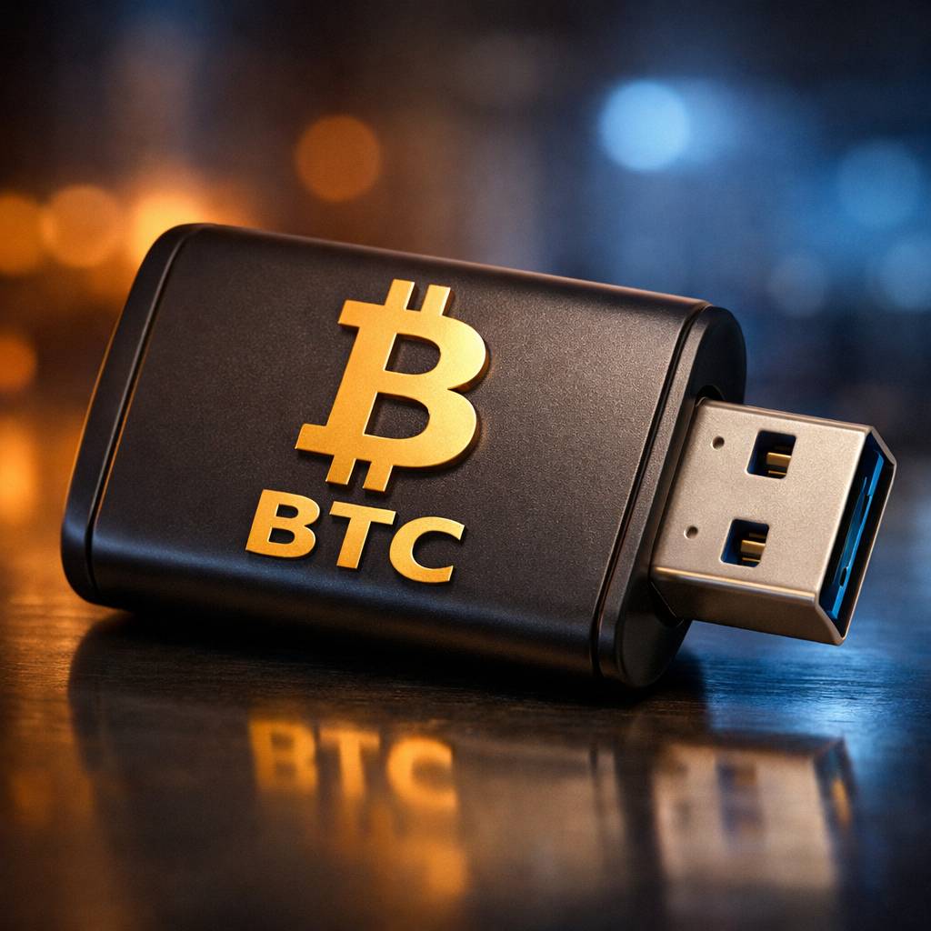 Santakub9771's tweet image. Not just a flash drive — it’s my Bitcoin bank. 🧊💾 
Offline. Untouchable.
#BTC #Flashdrive
@Jarat06 @Moji70306188 @t_shika8