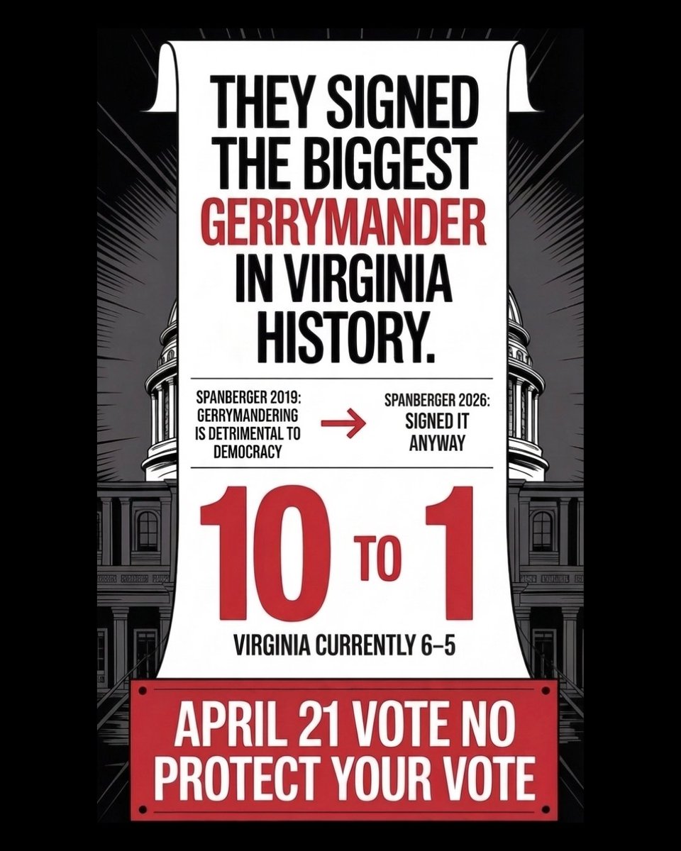 The governor who said "Gerrymandering is detrimental to our democracy and it weakens the individual voices that form our electorates." Made it one of the first bill she signed. The House majority is on the line. They are lying to your face about the entire thing. Here are the