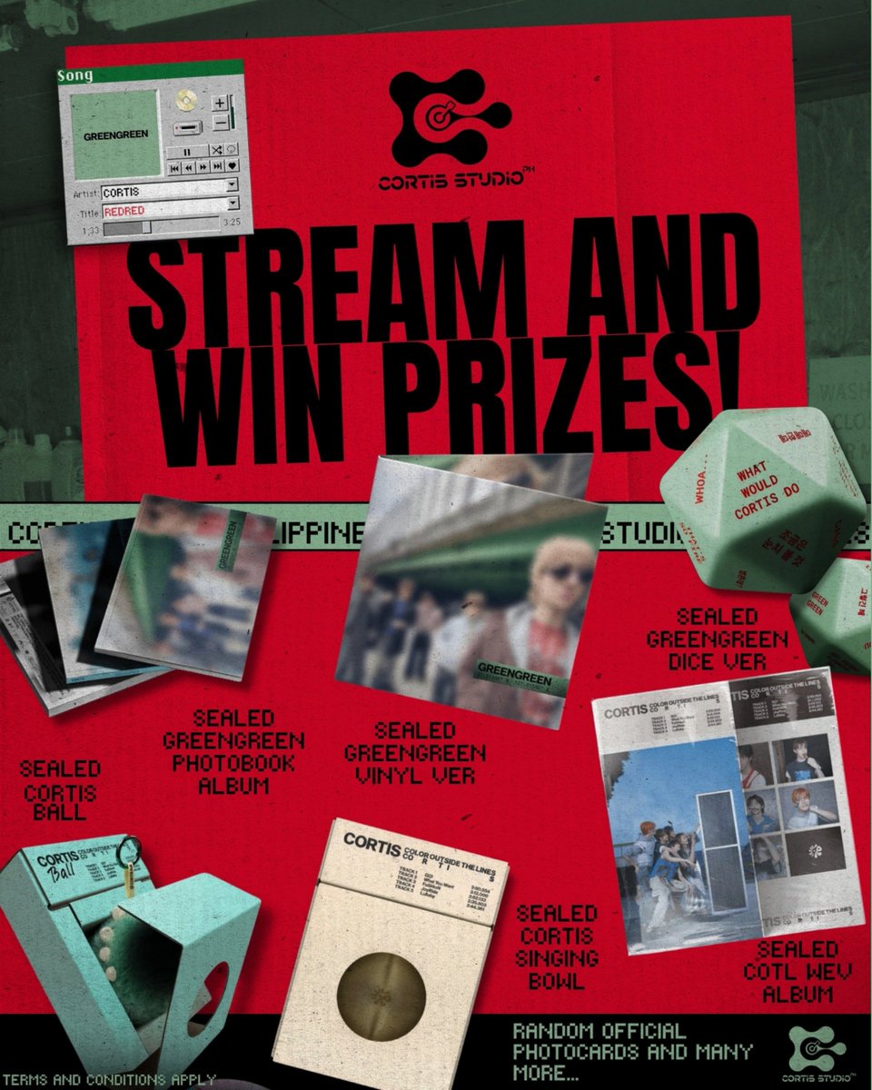 cortis_studio's tweet photo. Let’s Support CORTIS! 💚

CSPH’s biggest giveaway yet is here for “GREENGREEN” Promo Month! We’ll have more winners, more chances, and more fun, all thanks to our consistent streamers who keep showing up.

Don’t miss out, follow us on X, TikTok (@cortis_studioph) , and Stationhead to stay updated and be part of the Streaming CREW!

Come hang out, join the fun, and let’s cheer for CORTIS together! Who knows — you might just be one of the lucky winners!
🔗https://t.co/wSPc49R655

#CORTIS #코르티스 #GREENGREEN
