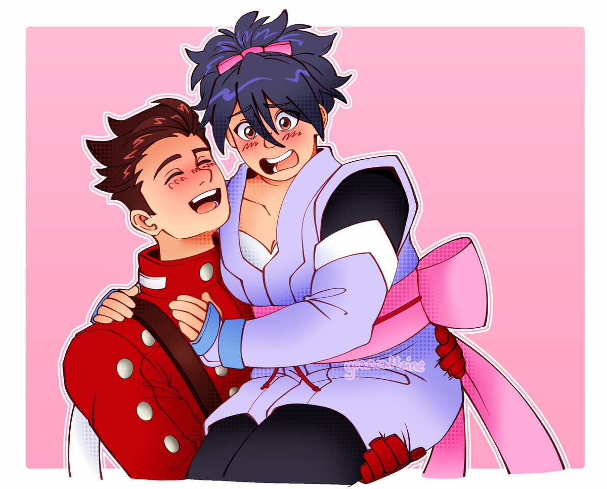 happy sheeloyd day!! sheena's looking a little flustered by lloyd scooping her up so suddenly ❤️

#talesofsymphonia #sheeloyd #sheenafujibayashi #lloydirving #sheeloydday2026