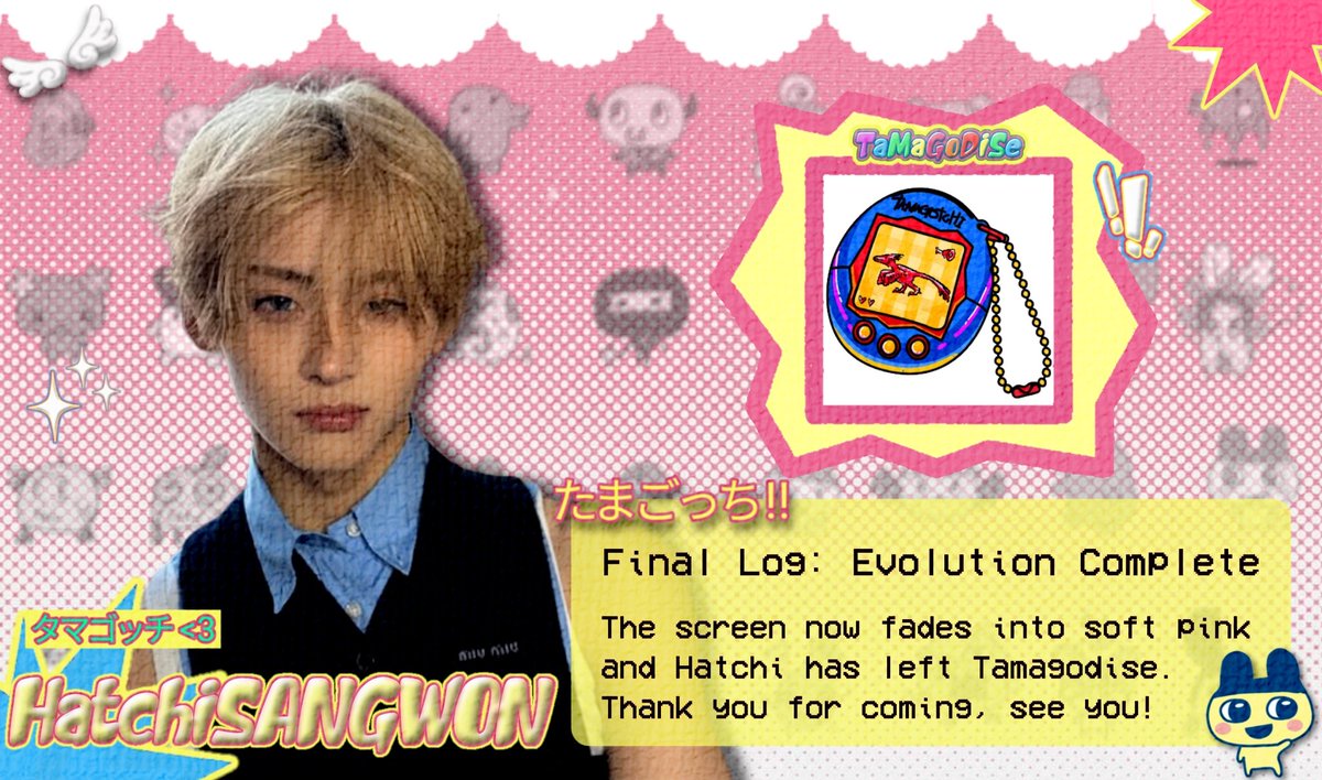 404ROADWAY's tweet photo. ᅠ
𝗙𝗶𝗻𝗮𝗹 𝗟𝗼𝗴: Evolution Complete
𝗘𝘅𝗽𝗲𝗿𝗶𝗲𝗻𝗰𝗲: Maxed Out
𝗕𝗼𝗻𝗱 𝗟𝗲𝘃𝗲𝗹: Infinite

I, Sangwon, started this journey as nothing—just a tiny 𝙡𝙞𝙩𝙩𝙡𝙚 𝙚𝙜𝙜 looking for a safe haven to hatch. Now it's time for me to come back home. 🐣 .ᐟ ֹ ₊ ꒱
ᅠ https://t.co/jD487IZOAM