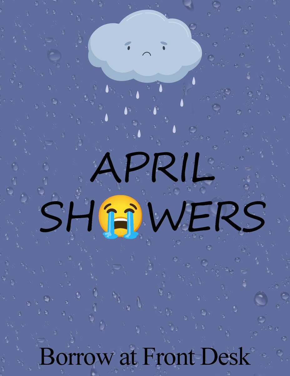 SandTLibrary's tweet image. Sometimes, you just need a good cry whether it be happy, sad, or just relief. Find those emotions in the newest display! #sandtlibrary #aprilshowers