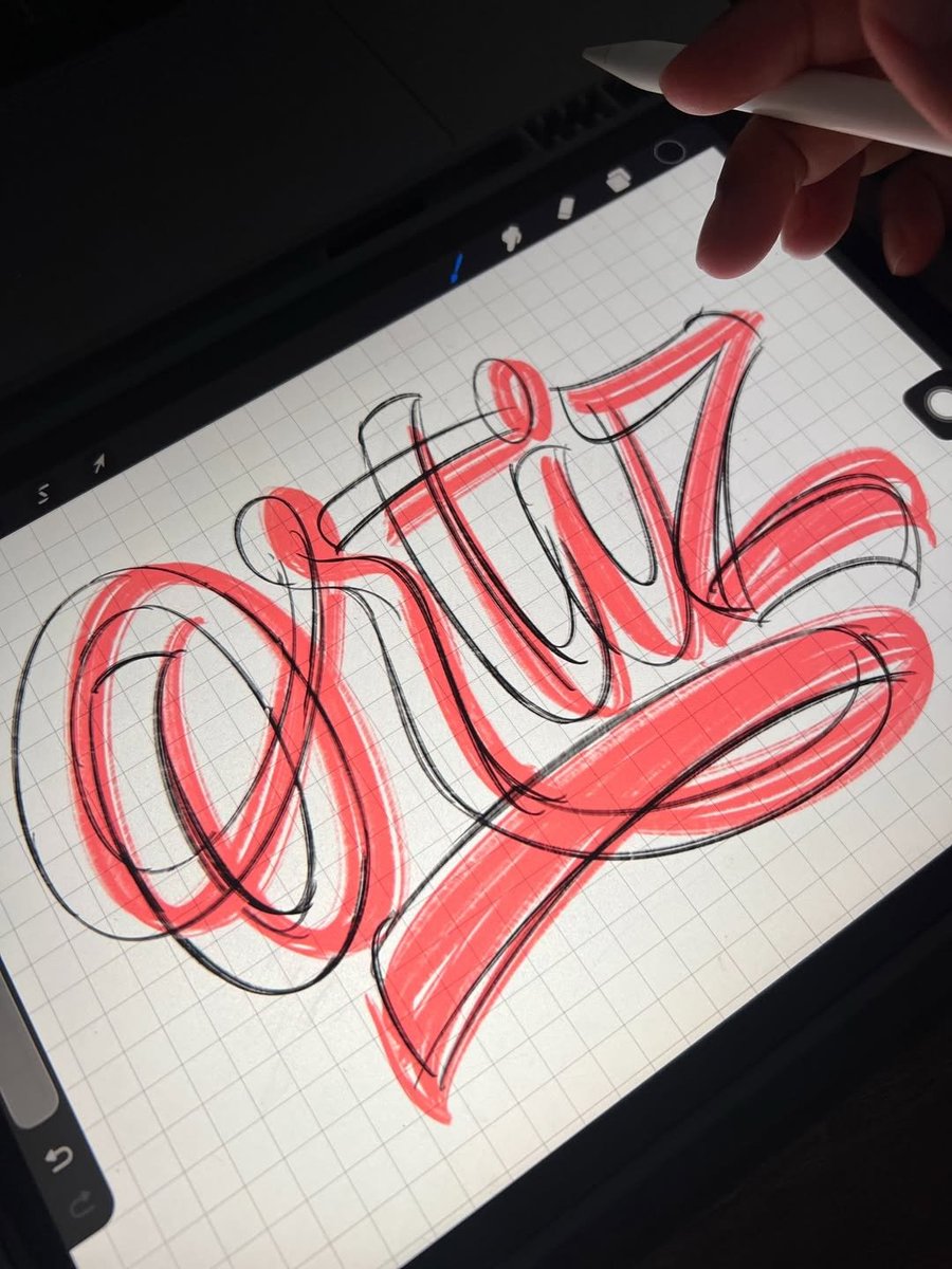 J_wiil7's tweet photo. Started with a loose handstyle → locked in the structure → refined curves → added depth → finished with   Highlights and drip details.  

This Ortiz Tires piece is all about controlled chaos and clean execution.  

#AvailableForWork #OpenForCommissions #HireADesigner #ClientWork