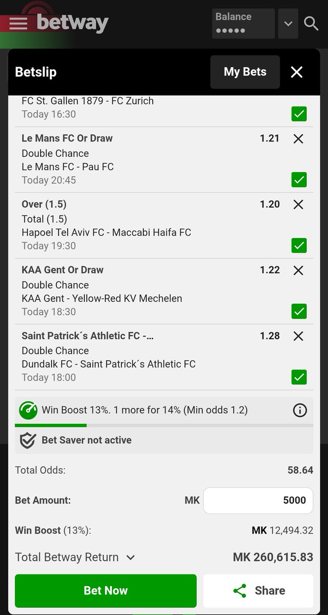Mangwecha's tweet image. BW4BC92CD6&amp;gt;&amp;gt;100 odds🎯
BW4BCAF66A&amp;gt;&amp;gt;58 odds🎯

#Betwaycode 

58 odds📌❤️