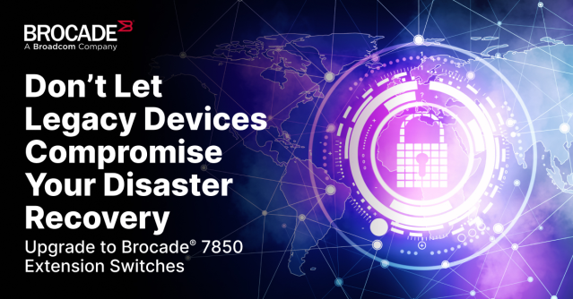 vcdx001's tweet photo. The Brocade® 7840 Extension Switch has reached Brocade Fabric OS® End-of-Availability. Download this solution brief to learn more about the importance of upgrading to the Brocade® 7850 Extension Switch today. #StorageNetworking #Brocade #SAN https://t.co/Eg8FZ2DfO5 https://t.co/3jch1F9q4g