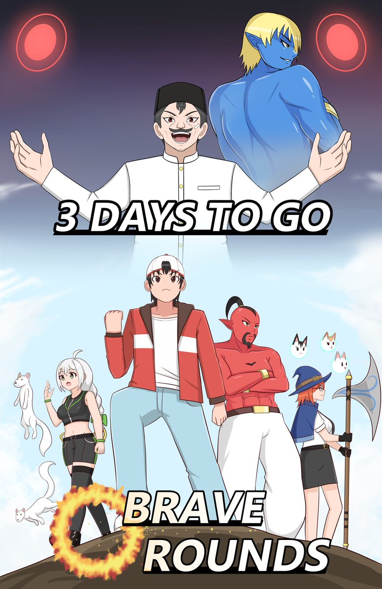 🔥🔥🔥3 days to go towards release🔥🔥🔥

Brave Rounds is a hardcore arcade bullet hell shmup where you get close to enemies. Look forward to the intense bullet hell action on April 9th, 2026!

Coming to Switch and Steam! Brave Rounds will be launching with 10% launch discount!