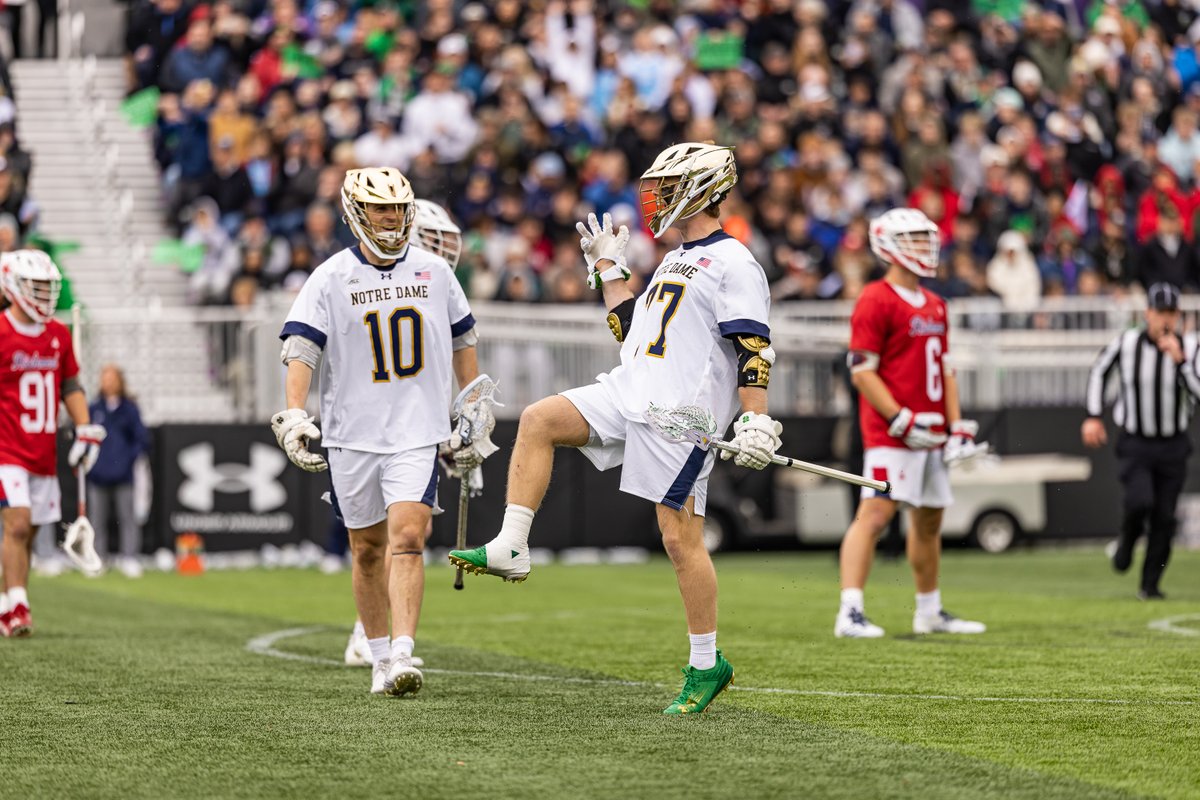 Notre Dame Lacrosse tweet media
