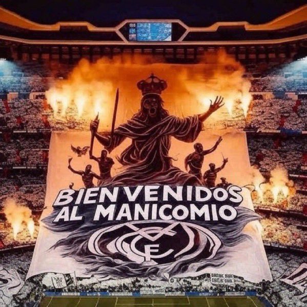 (fan) REAL MADRID FANS 🤍 tweet media