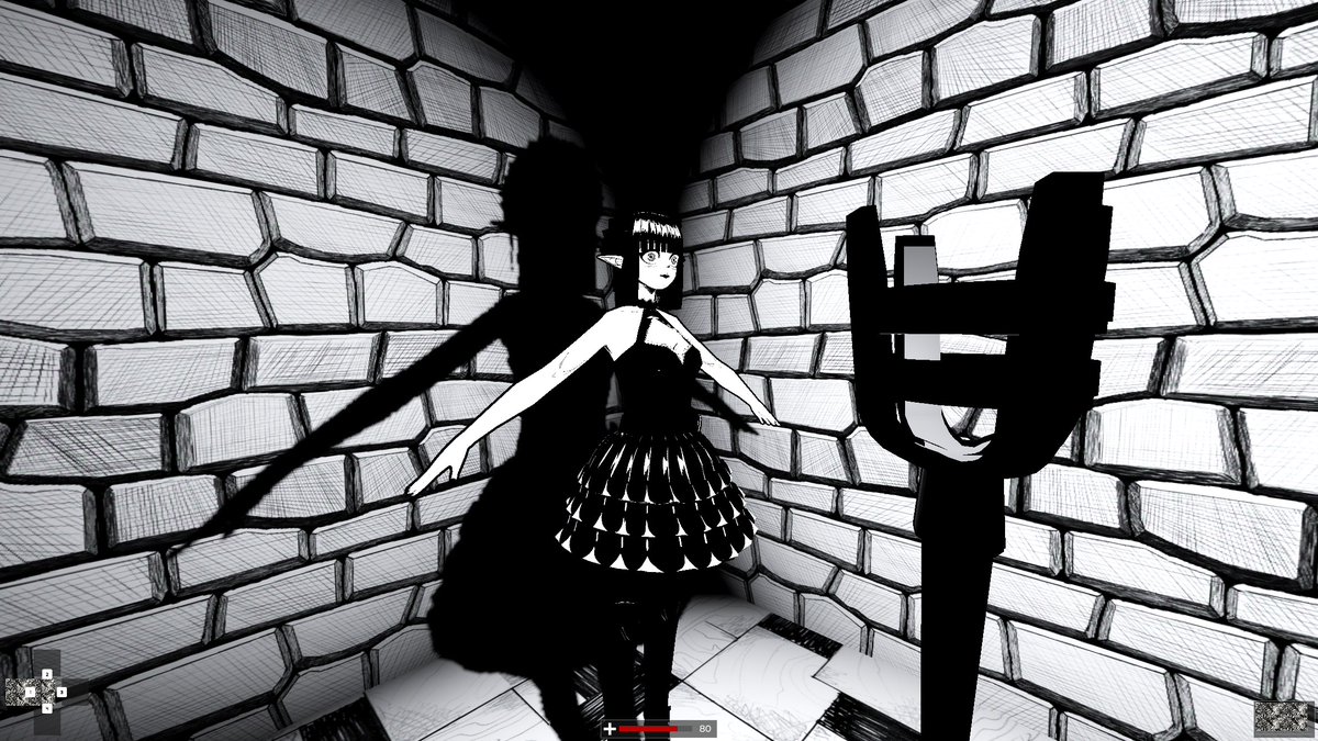 heldentales's tweet photo. Which Wall texture fits better ? For an first person "horror" ? 
Never thought that hand drawing seamless textures could be such a pain ....

#GodotEngine #indiegame #gamedev #ホラゲー https://t.co/LsfKiqyZJR
