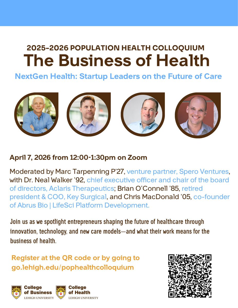 Lehigh University College of Health tweet media