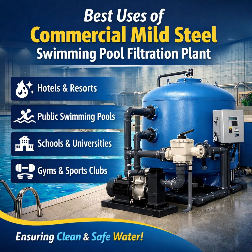 Faithb2bsports's tweet image. Ensure clean, safe swimming water with Commercial Mild Steel Pool Filtration Plants 💧
Ideal for hotels, resorts, schools &amp;amp; public pools. Reliable. Efficient. Essential.
#WaterFiltration #PoolMaintenance #CommercialSolutions