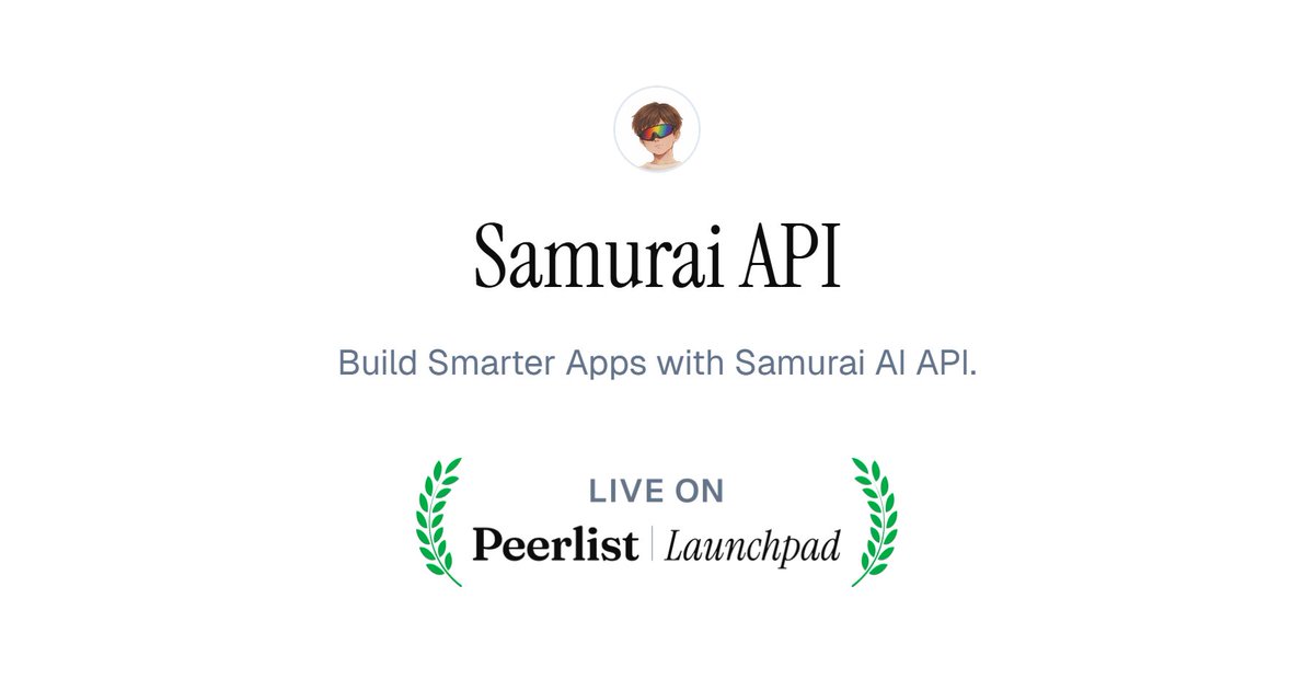 Samurai AI tweet media
