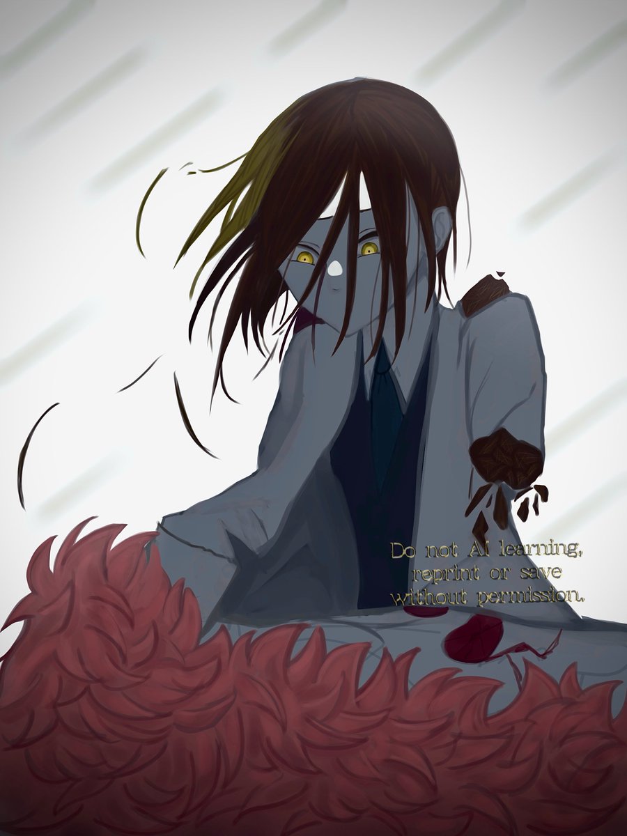 RUM1513's tweet photo. 守れなかった
#housekinokuni_fanart https://t.co/Dz8CUl3vLE
