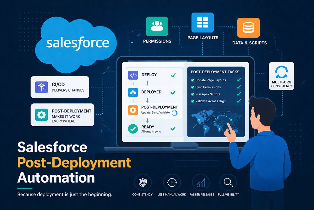 CI/CD delivers changes.

Post-deployment makes them work.
Most Salesforce issues happen after deploy — not during.

Here’s why 👇
 zupp.io/blog/salesforc…
#Salesforce #DevOps