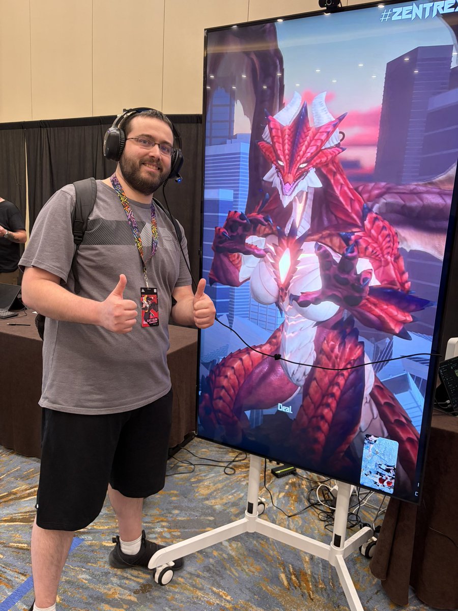 Cool seeing <a href="/zentreya/">Zentreya⚡🐲⚔️</a> at weebcon. I now owe her a drink and I’m trash at mahjong but nice vibes for the weekend.