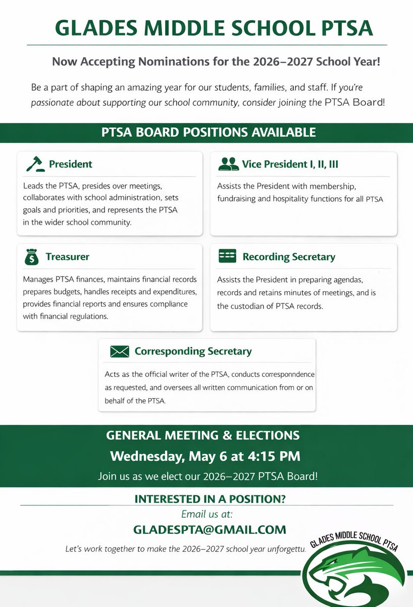 Glades Middle PTSA tweet media