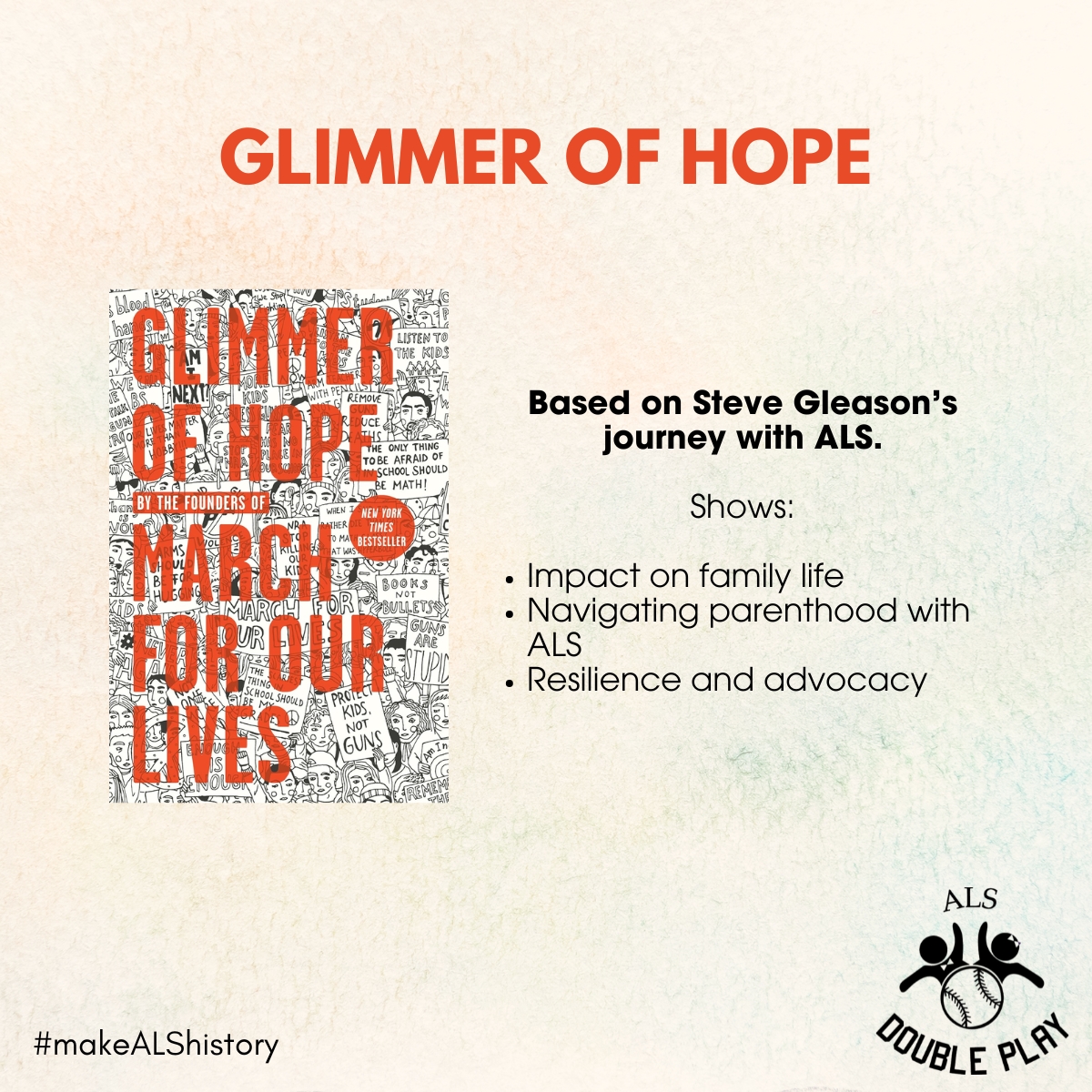 ALSdoubleplay's tweet image. Dive into some books about living life with ALS.
ALS affects more than the body, it shapes daily life, relationships, and how people experience the world. Stories like these offer a deeper understanding of what living with ALS can look like.

#ALSAwareness #MakeALShistory