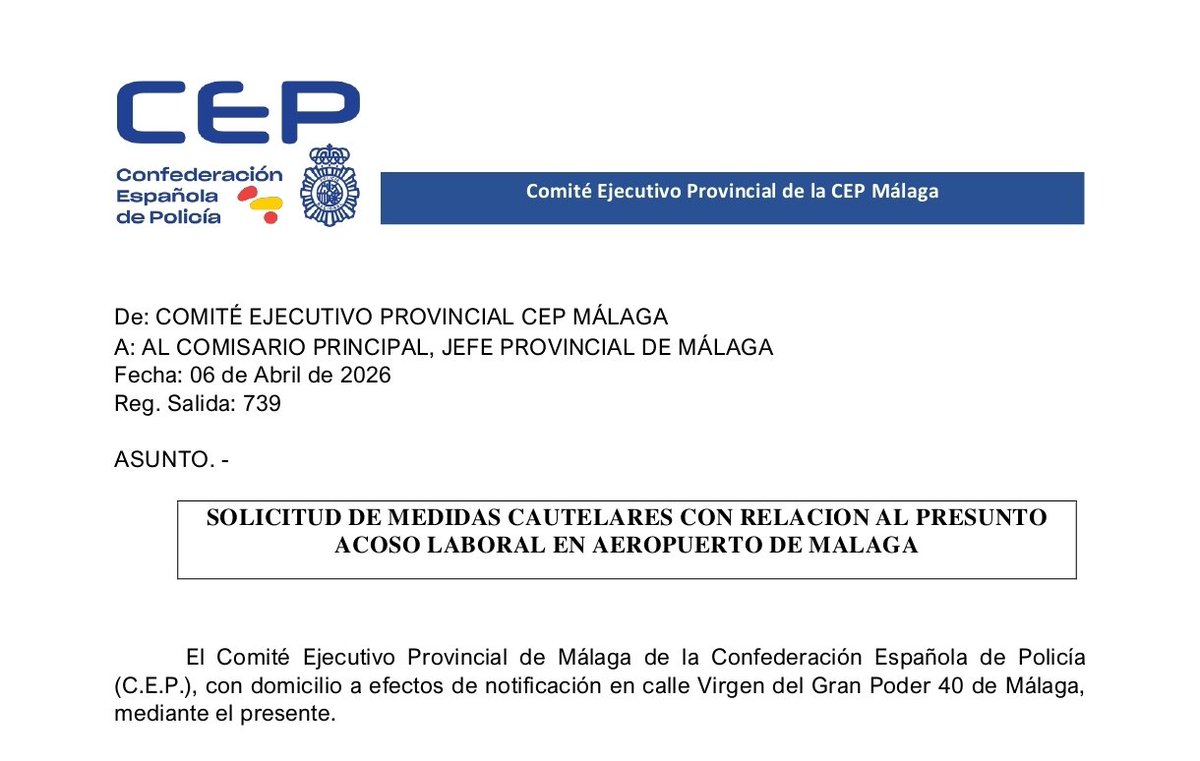 CEP Policia Malaga tweet media