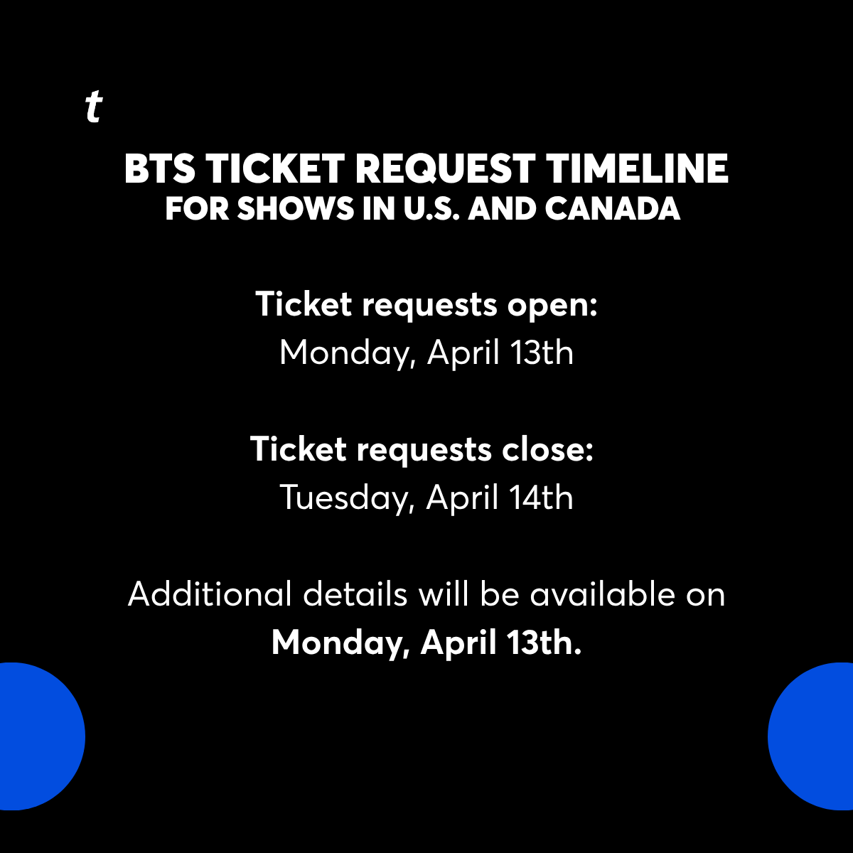 Ticketmaster tweet media