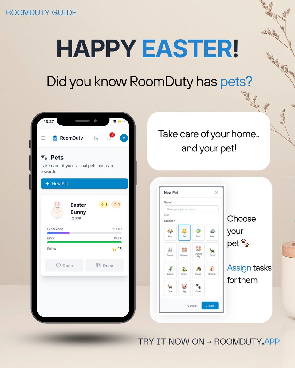 RoomDutyApp tweet media